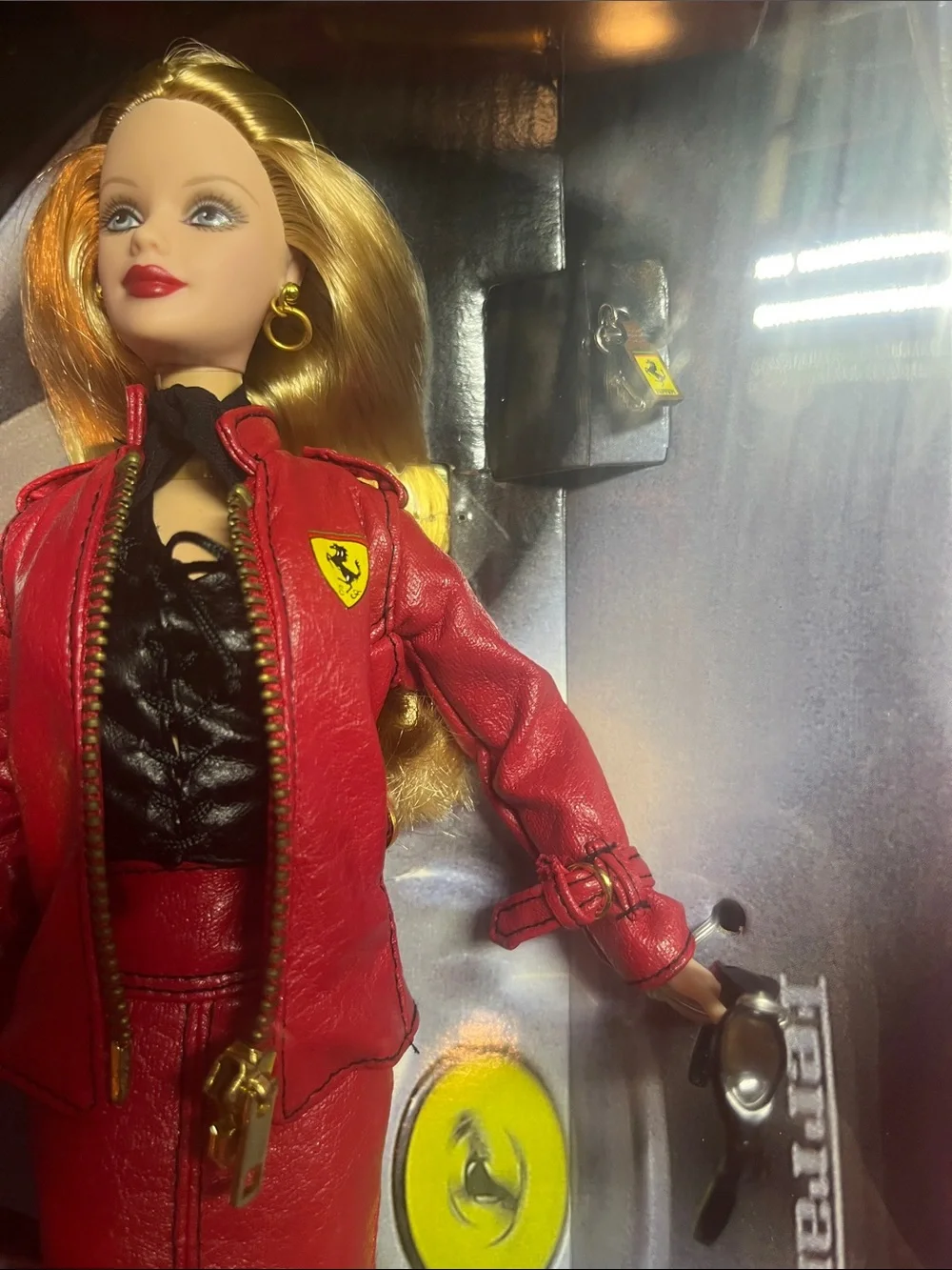 Ferrari Barbie Collectible Doll in Red - Official Brand Collaboration